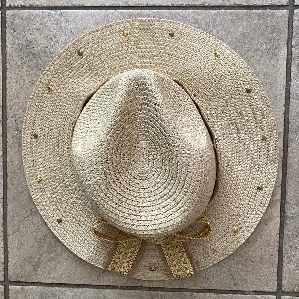 ⭐️HP⭐️🆕Handmade Panama Straw Hat